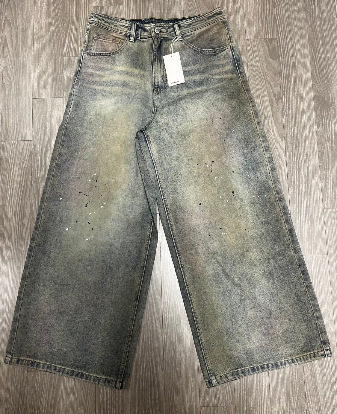 (JHYQ X Menes Tokyo) Dirty  Bagg jeans 상품이미지3