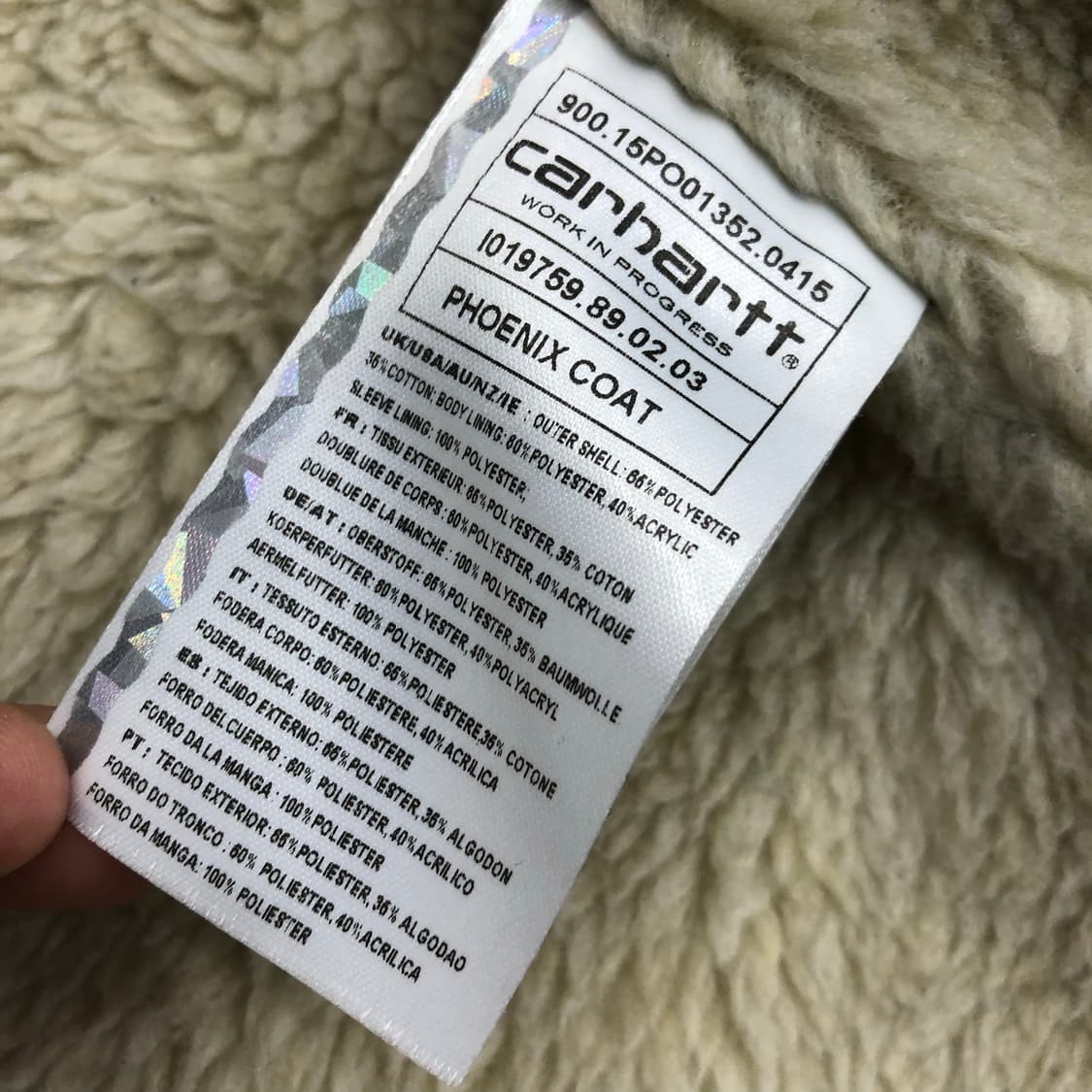 칼하트 쉐르파 피닉스 코트 워크 자켓 상품이미지7