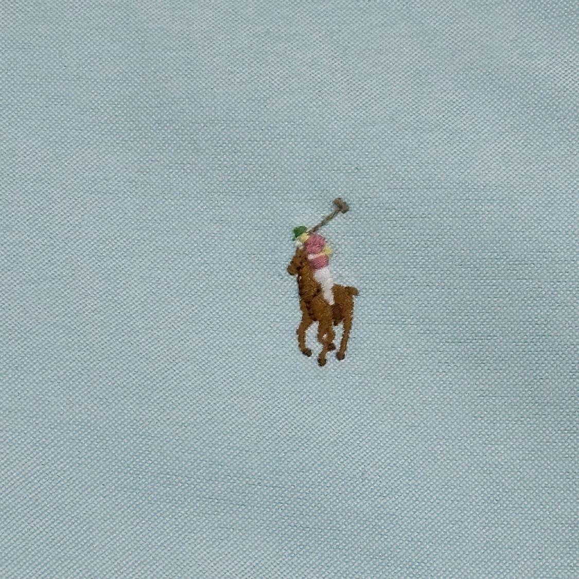 폴로 랄프로렌 포니 커스텀 핏 민트 셔츠 (S) 상품이미지3