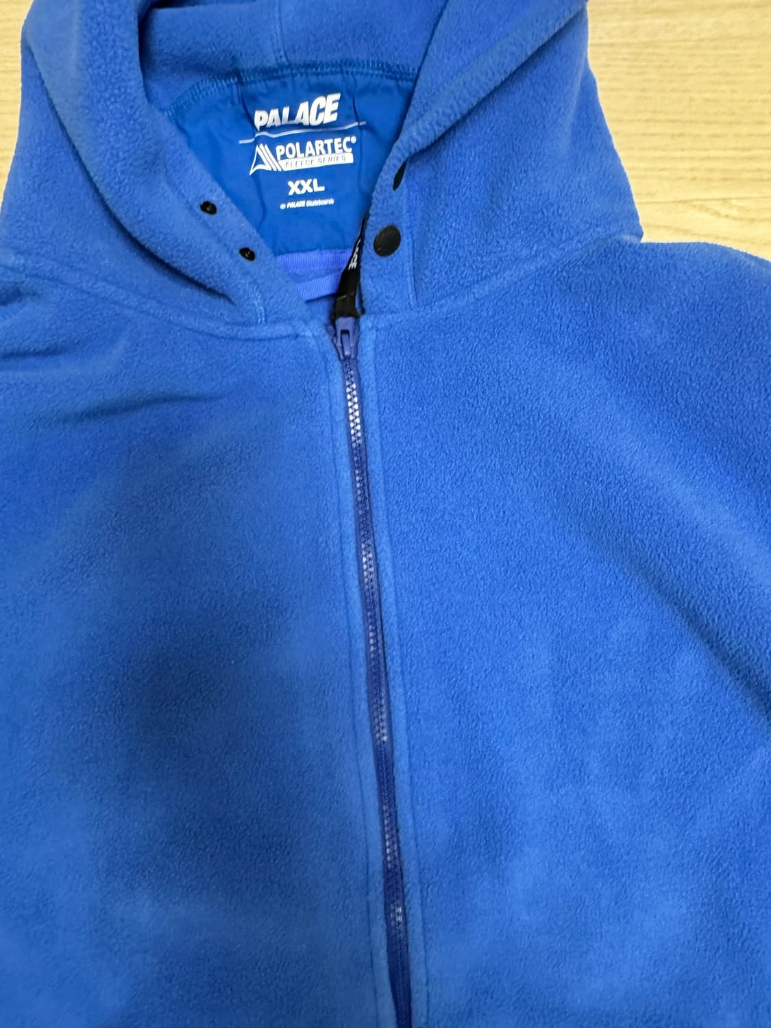 Palace 폴라텍 후드집업 블루 XXL 상품이미지5