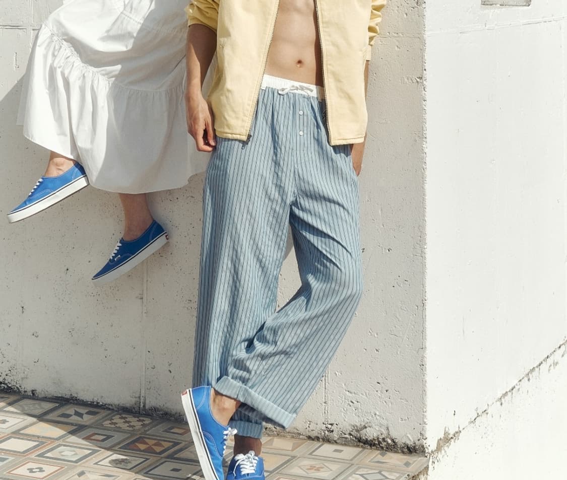 반스 어센틱 나일론 블루 270 상품이미지7