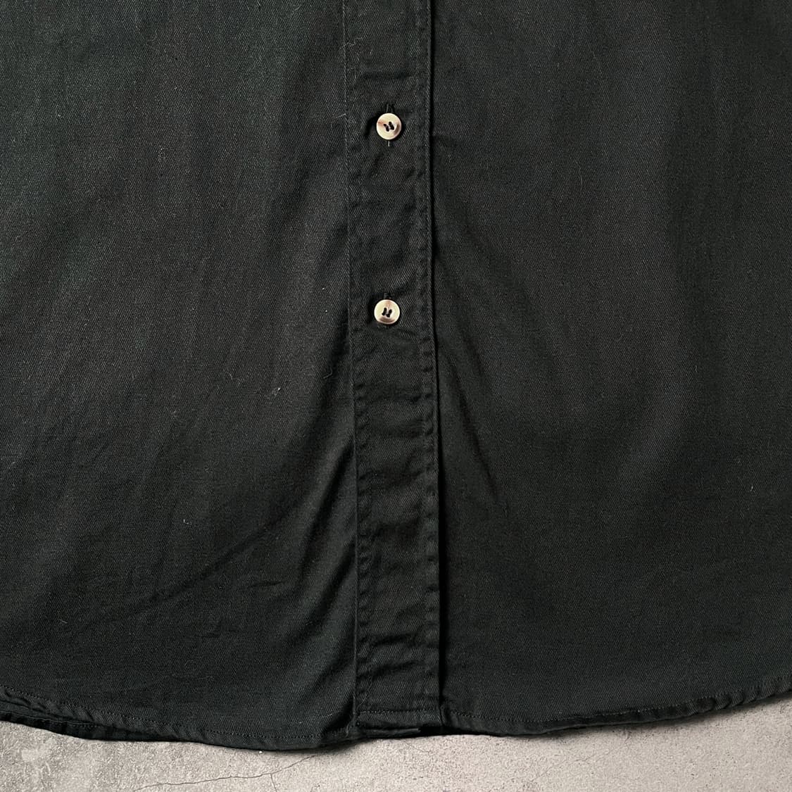 RIVER'S END 빈티지 블랙 다운버튼 코튼 셔츠 A00592 상품이미지4