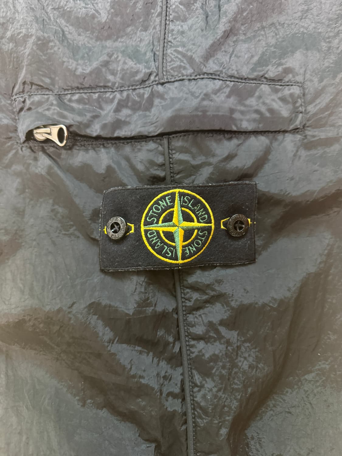 스톤아일랜드 나일론메탈 카고팬츠 블랙 32 상품이미지2