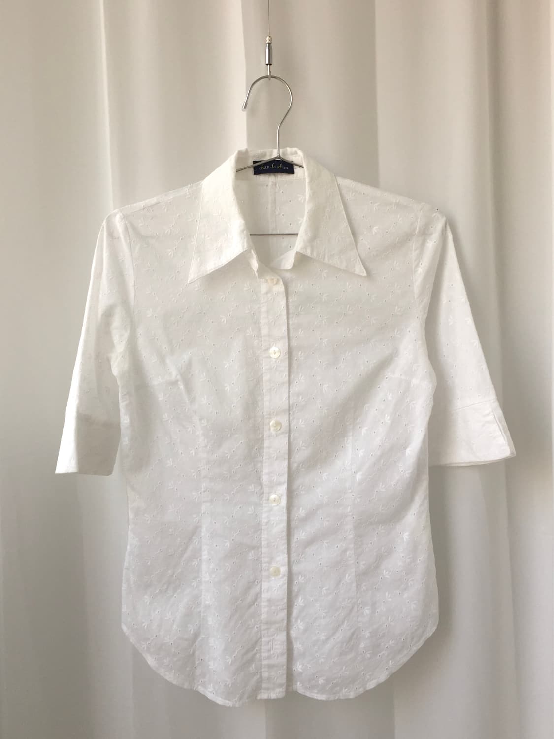 [vintage] White blouse 상품이미지1