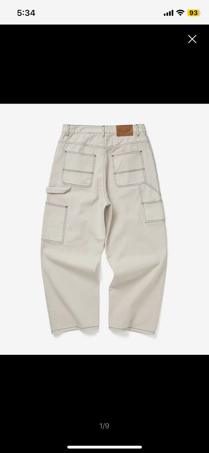 위캔더스 DRAGGY WORK PANTS 상품이미지2