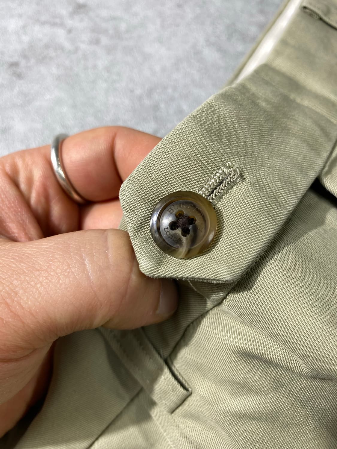 [30] Burberrys 버버리 재팬 메이드 베이지 치노팬츠 상품이미지3