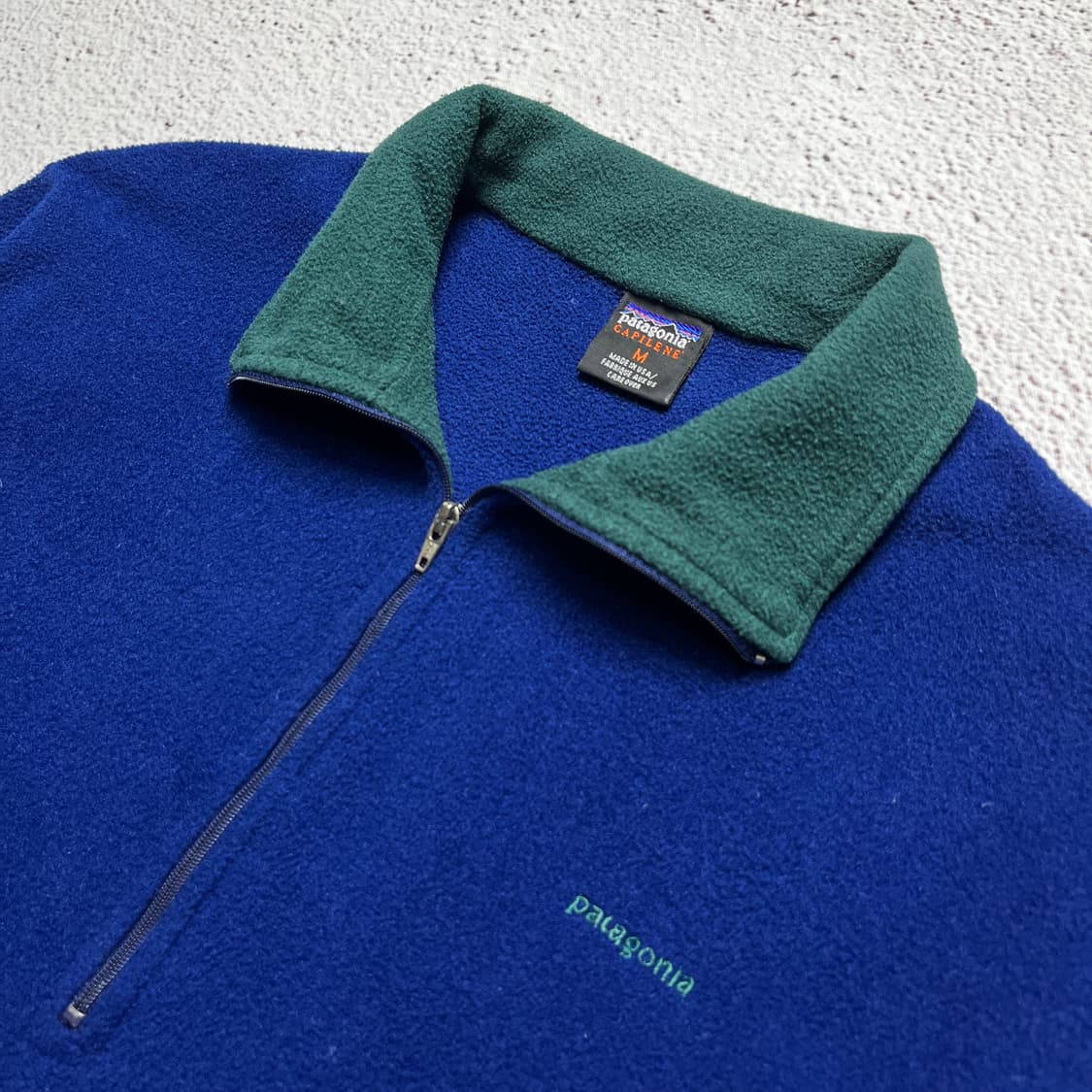 90s Patagonia Capilene 1/4 Zip Pullover 상품이미지3