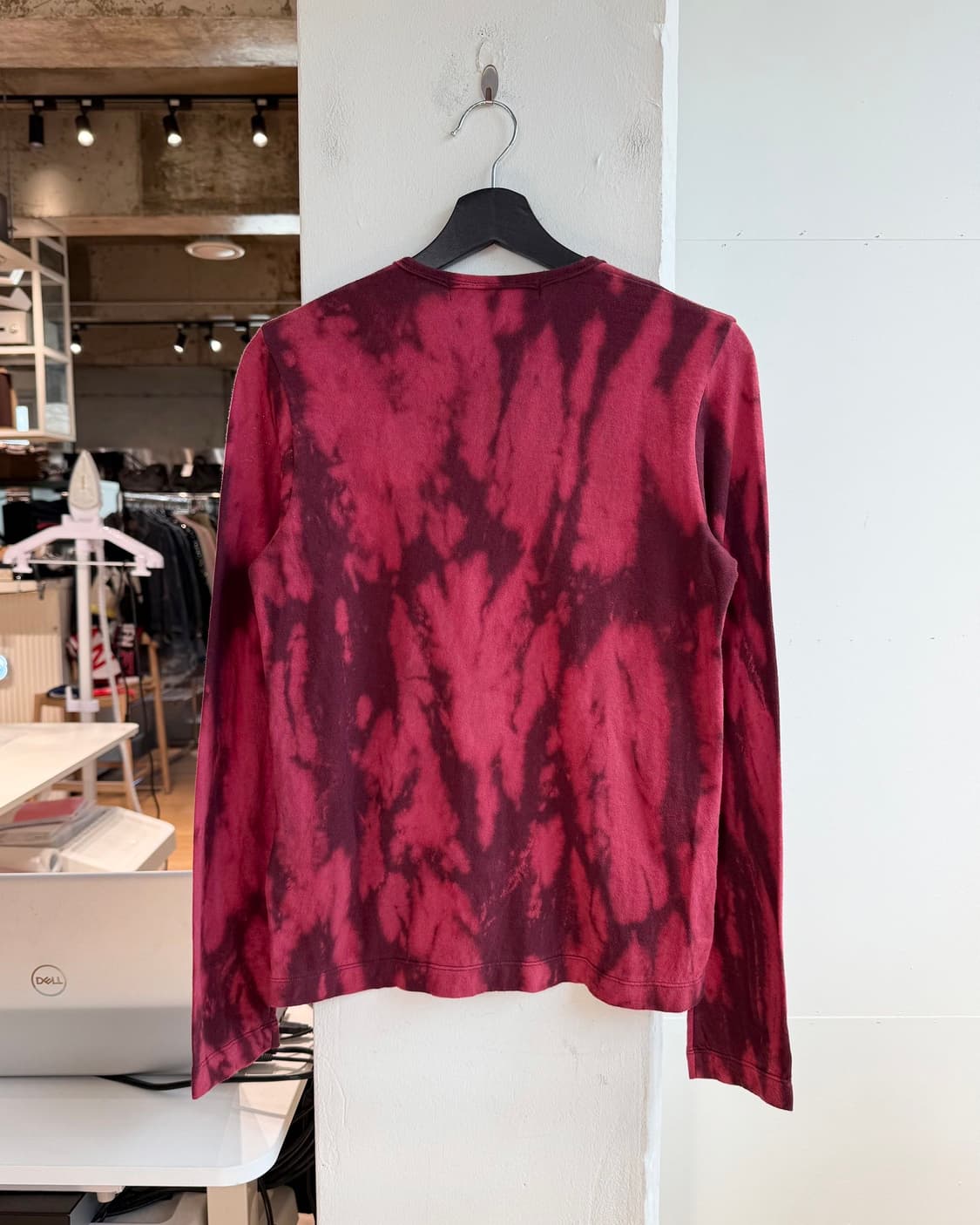 준야 와타나베 AD2004 벨 텍스처 타이 다이 롱 슬리브 상품이미지7