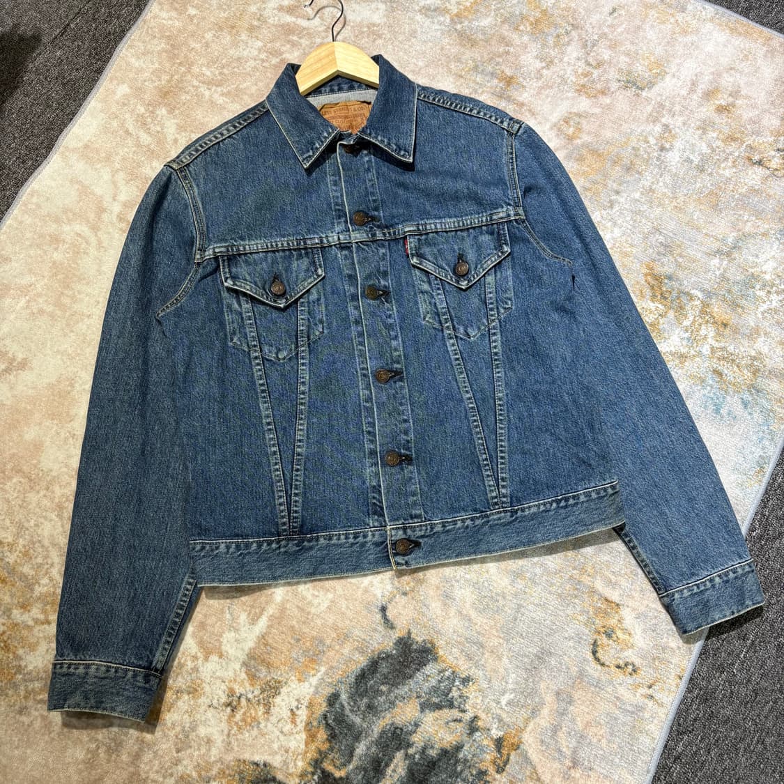 90s Levi’s 리바이스 71557 트러커 데님자켓 상품이미지1