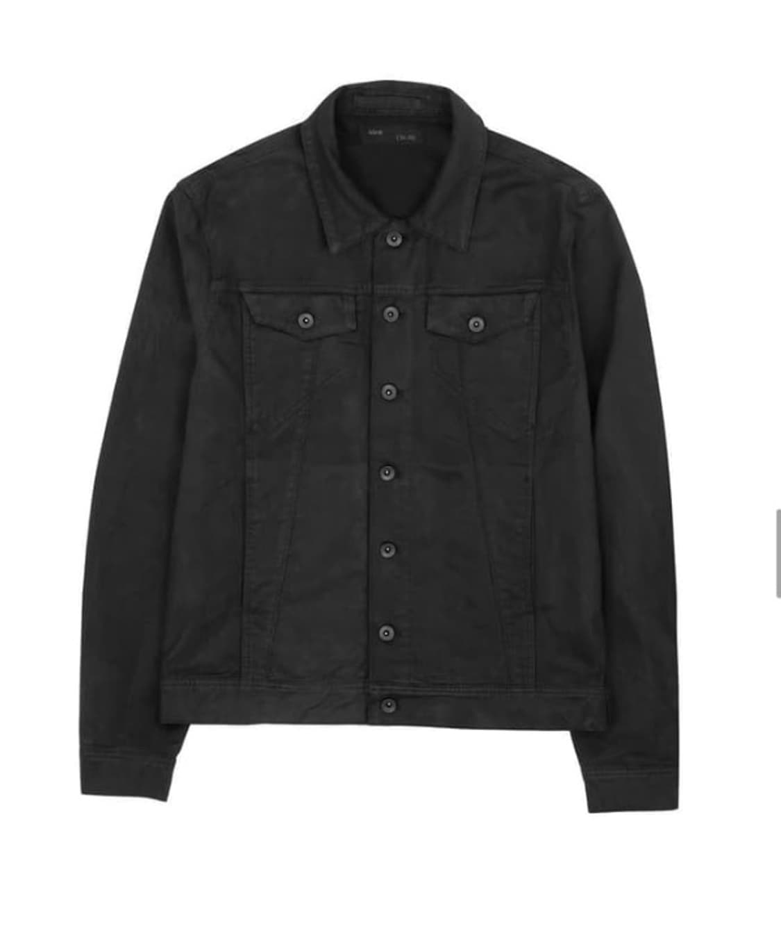 구매 bordr 보더 왁스 트러커 자켓 블랙 1-2사이즈 상품이미지1