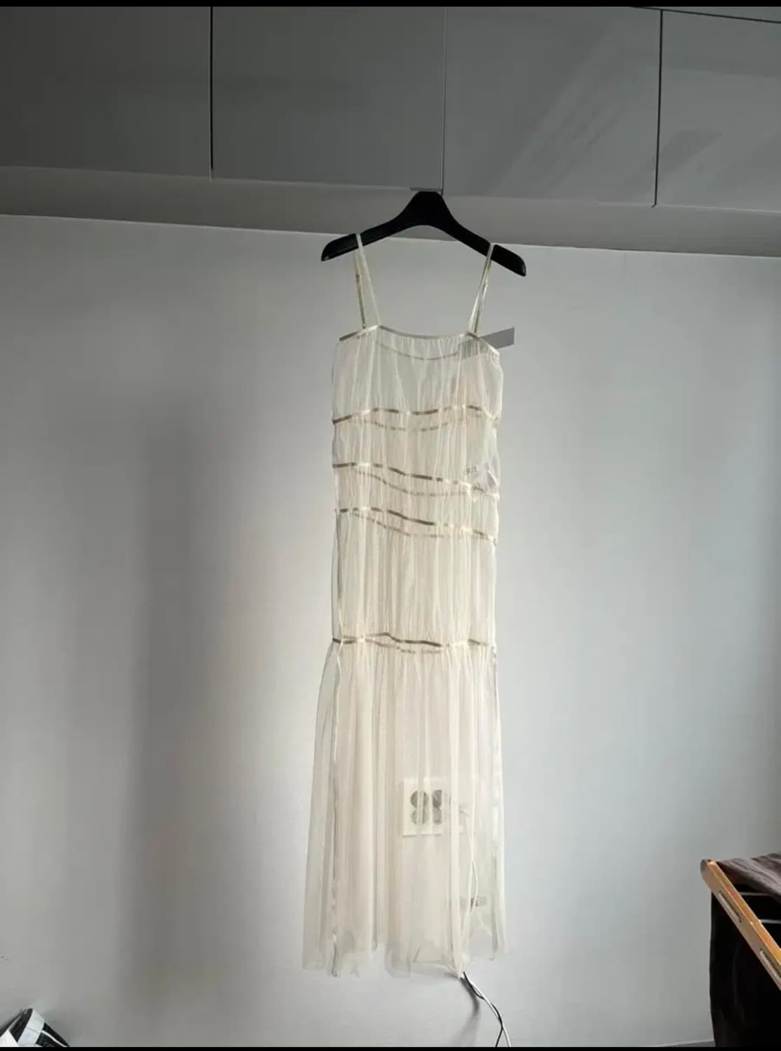 Perverze mesh gathered dress 퍼버즈 메쉬가더원피스 상품이미지3