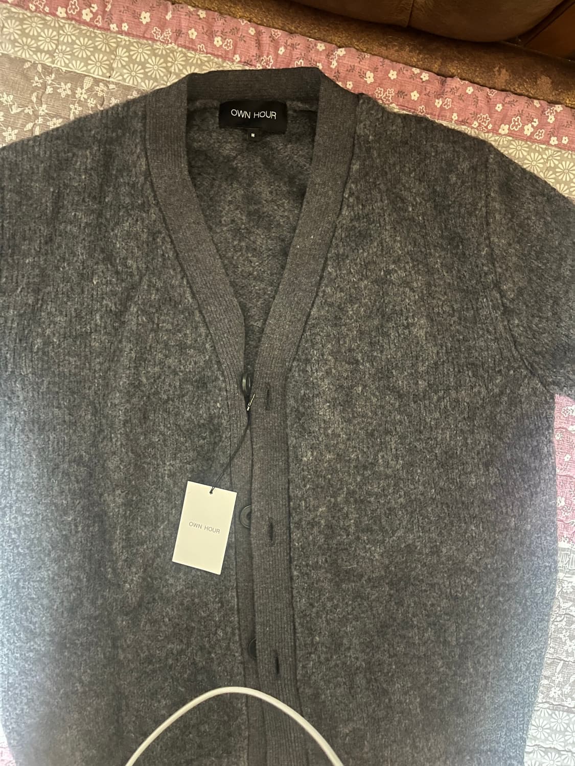 Ownhour 그레이 가디건 팝니다 상품이미지1