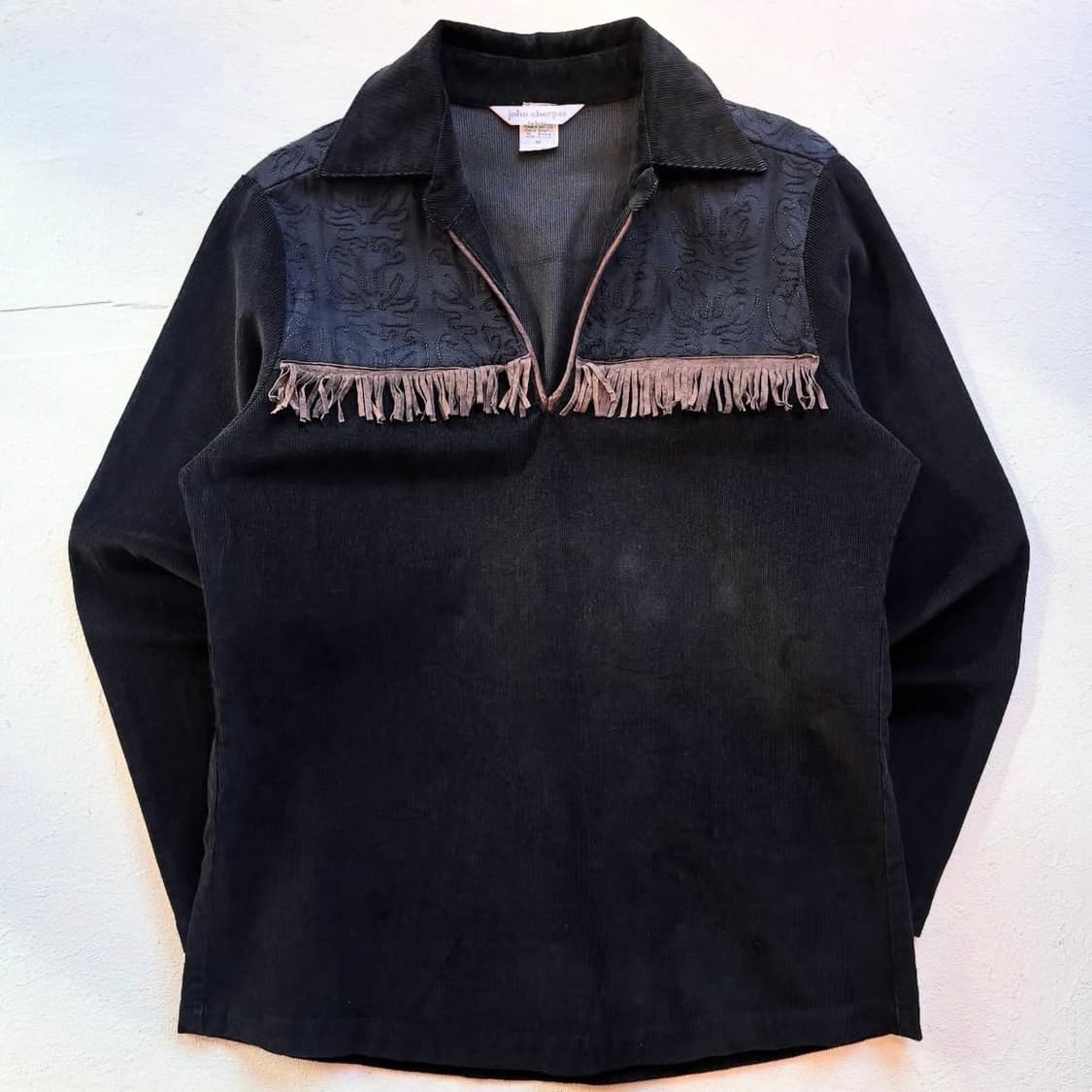 코듀로이 프린지 셔츠 상품이미지1