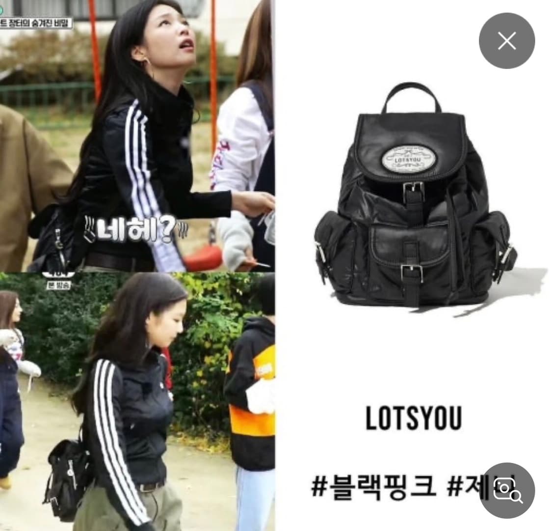 라츠유 백팩 블랙 상품이미지7