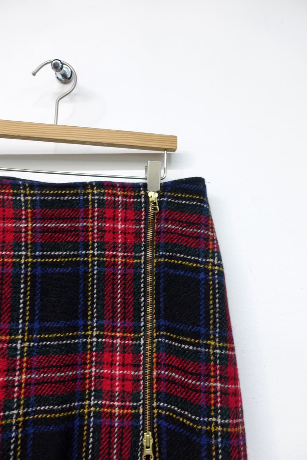 해리스 트위드 타탄 체크 스커트 상품이미지6