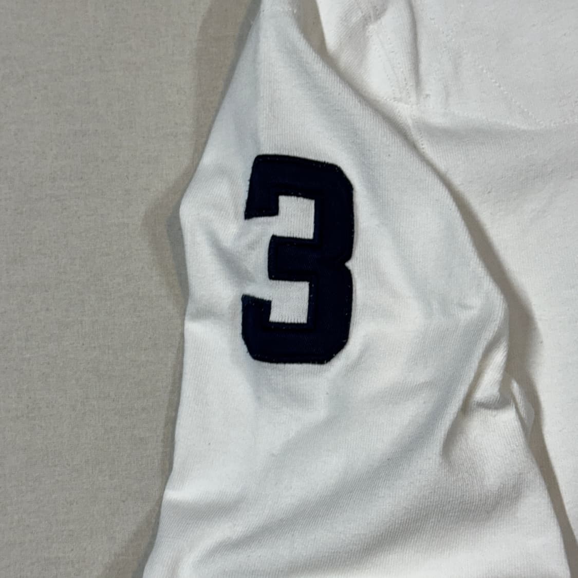 M) 폴로 랄프로렌 빅포니 화이트 럭비티 긴팔 카라티 상품이미지5