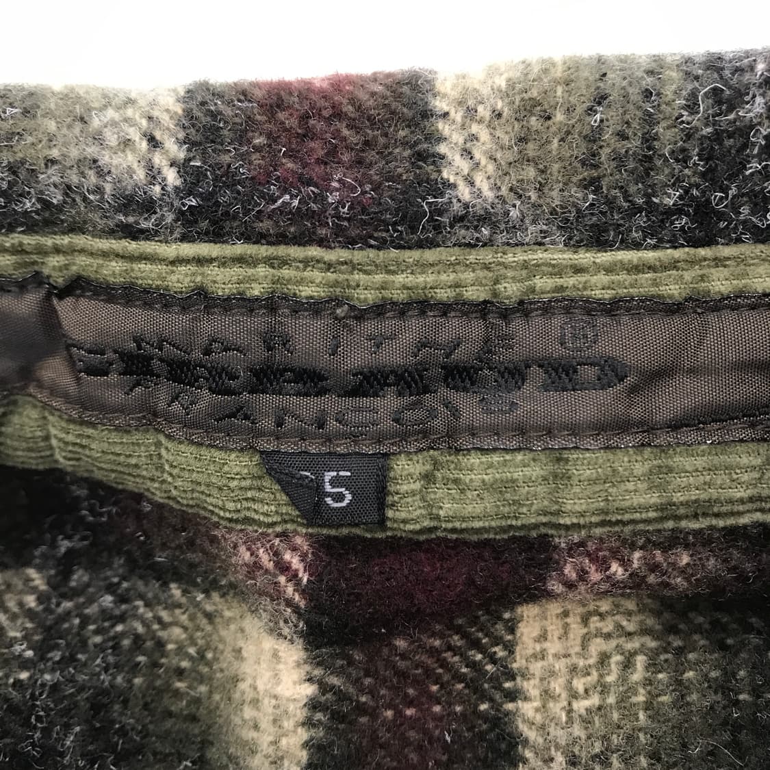 마리떼프랑소와저버 90s 울플란넬 체크셔츠 [95] 상품이미지5