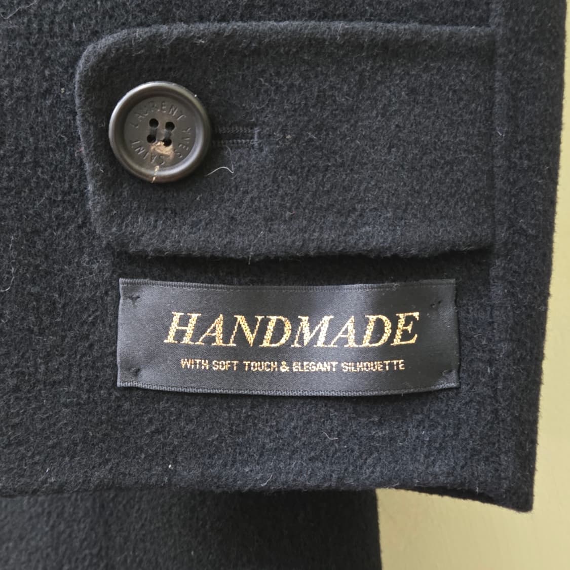 입생로랑(YSL) 핸드메이드 울 코트 95 상품이미지4