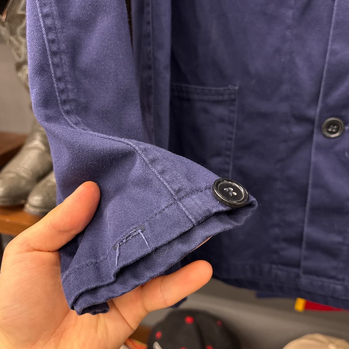 90s 프렌치 워크자켓 / 빈티지 초어자켓 워크웨어 N977 상품이미지5