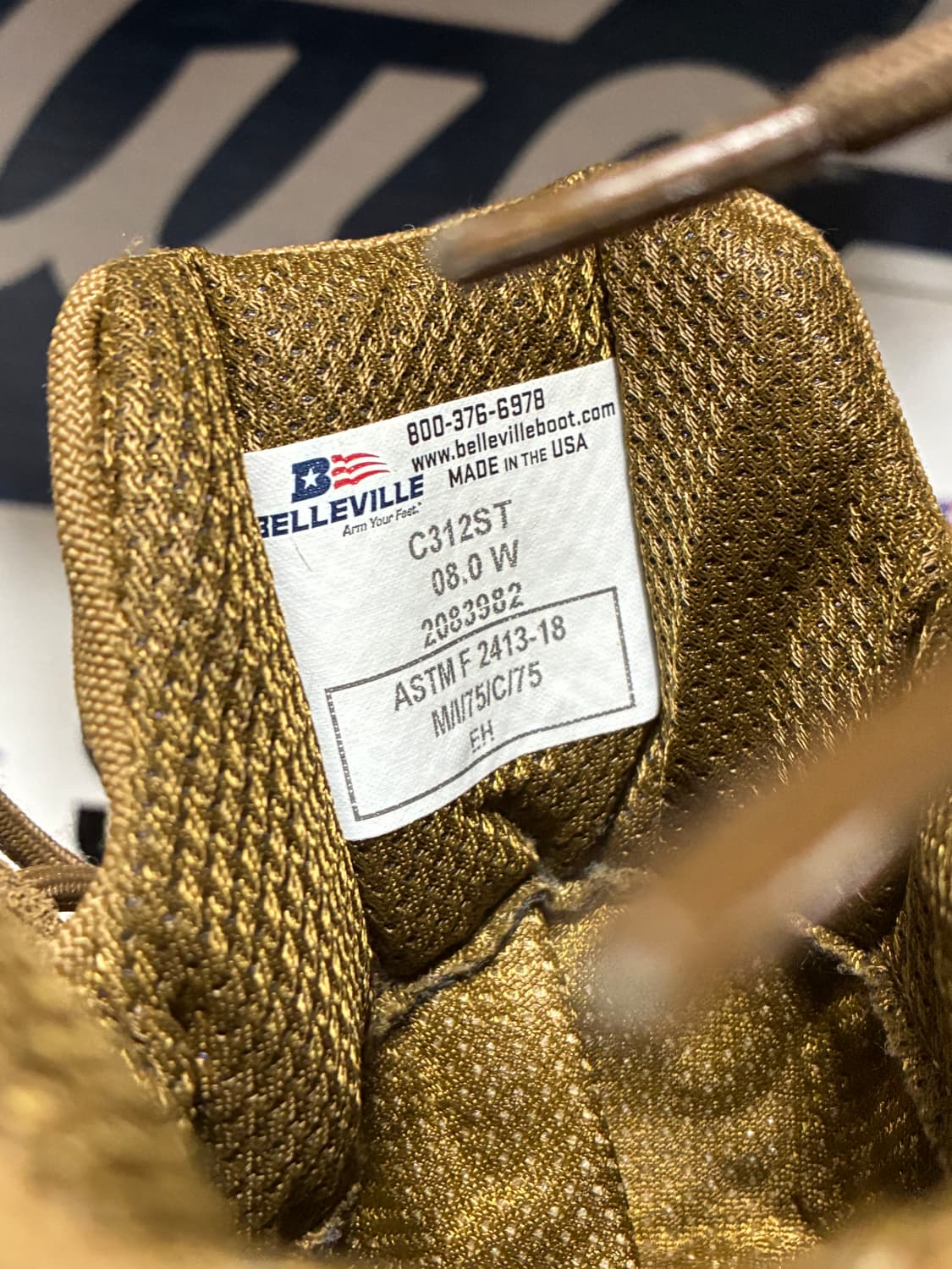 미군 군화 베르빌 (260) 상품이미지5