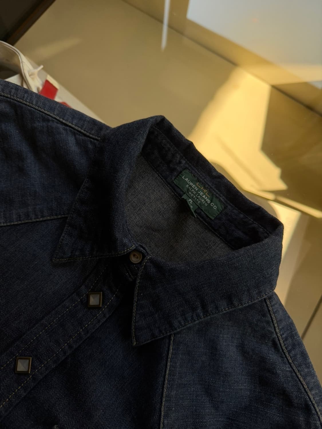 랄프로렌 데님 웨스턴 셔츠 55~66 상품이미지7