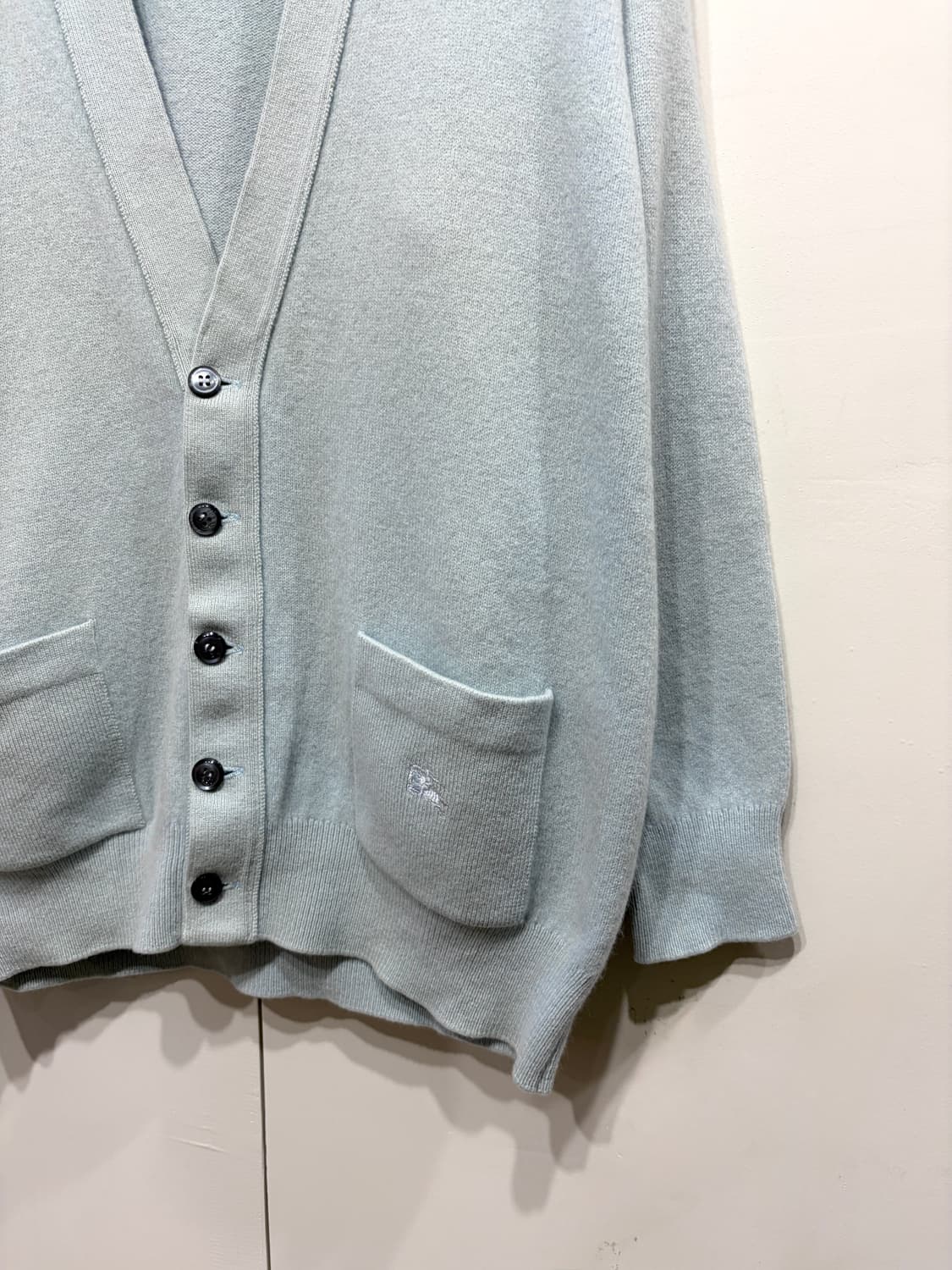 버버리 앙고라 니트 가디건 상품이미지2