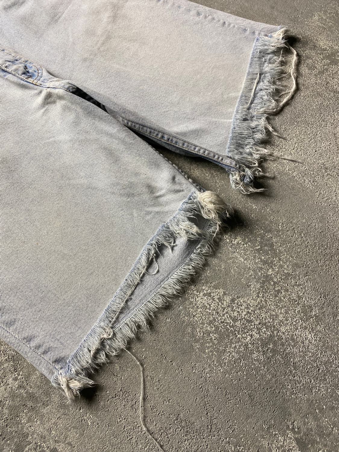 [32-33] 90s Levi's 550 리바이스 오렌지탭 데님 쇼츠 상품이미지5
