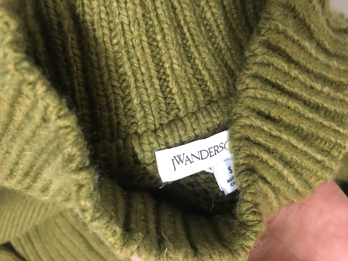 급처! jw 앤더슨 유니클로 콜라보 터틀넥 울니트 상품이미지5