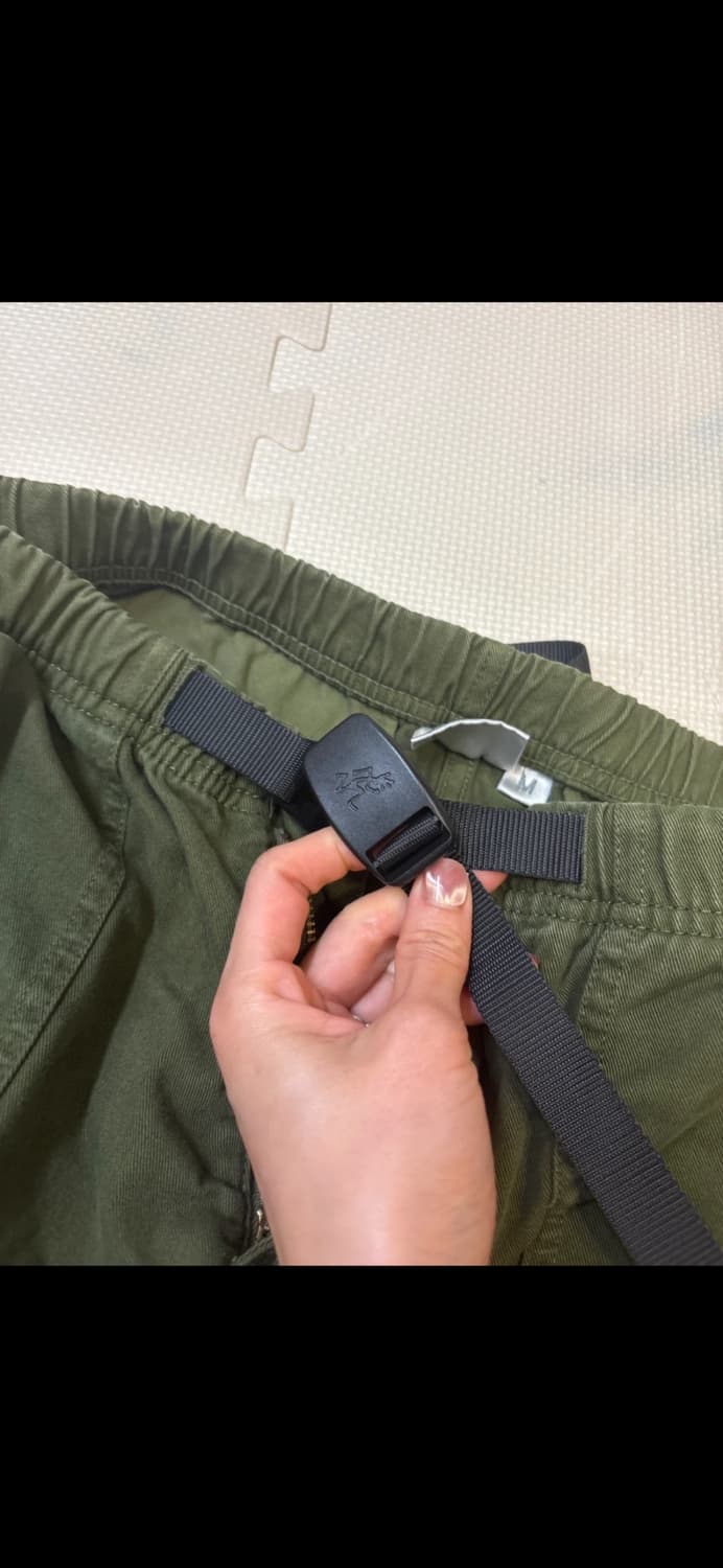 그라미치 루즈 테이퍼드 팬츠 M 상품이미지4