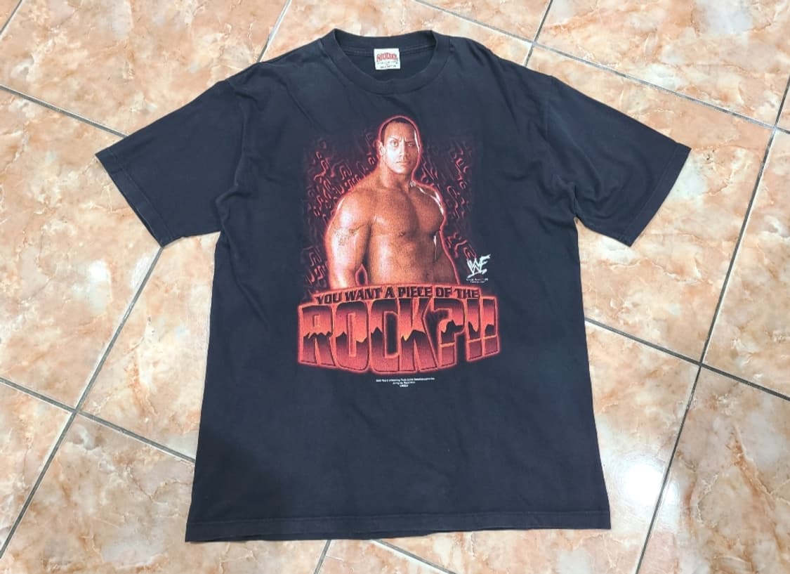 2002 WWF 더락 빈티지티셔츠 상품이미지1