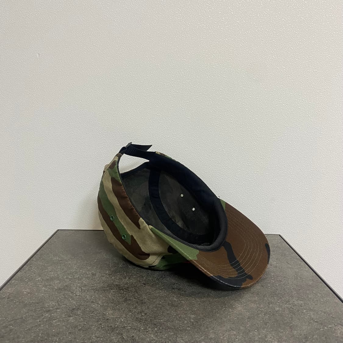 (OS) 슈프림 박스로고 캠프캡 모자 우드랜드 카모 상품이미지7
