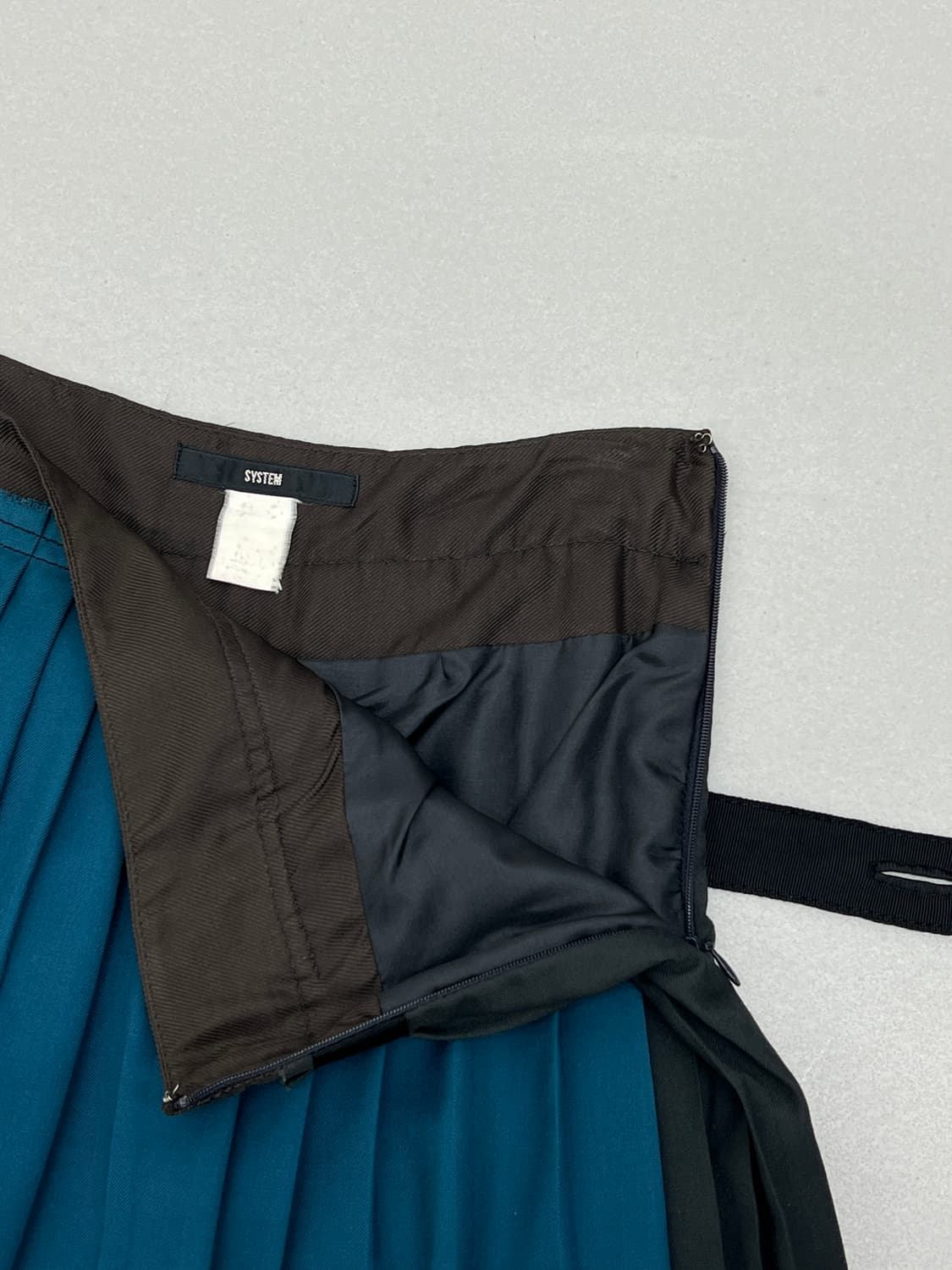 SYSTEM 플리츠 스커트 상품이미지4