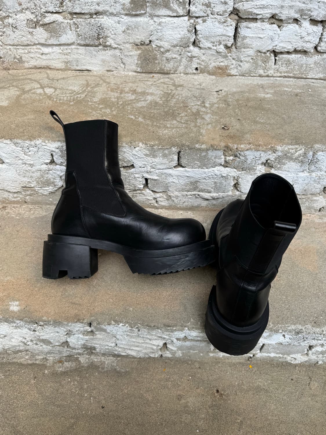 릭오웬스 24fw 보건 첼시 부츠(43사이즈) 상품이미지5