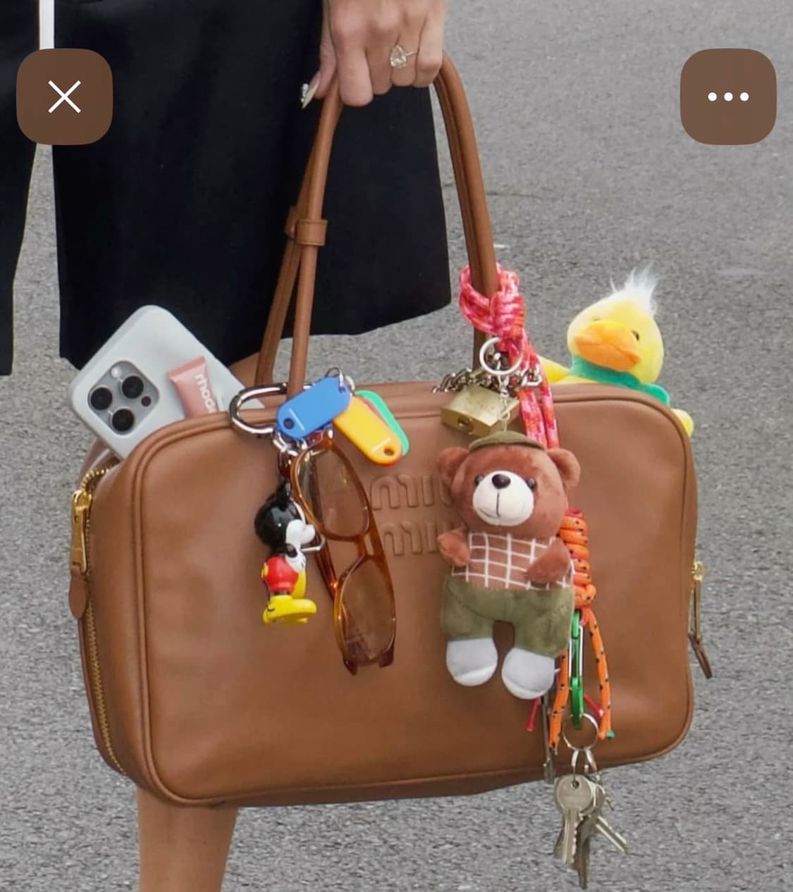 미우미우 보백 라지 상품이미지5