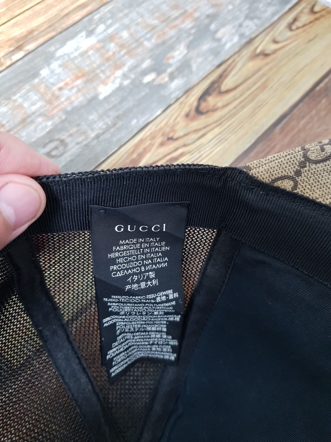 [m/58/정품] 구찌 GG 타이거 메쉬 볼캡 상품이미지9