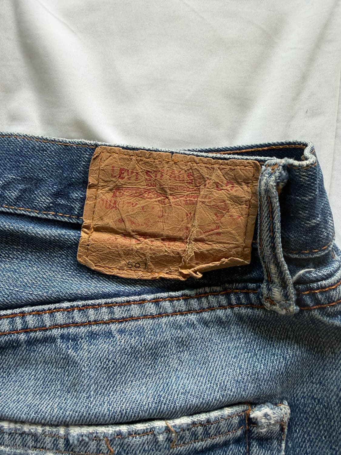 60s 리바이스 501 빅E 데님 팬츠  상품이미지5