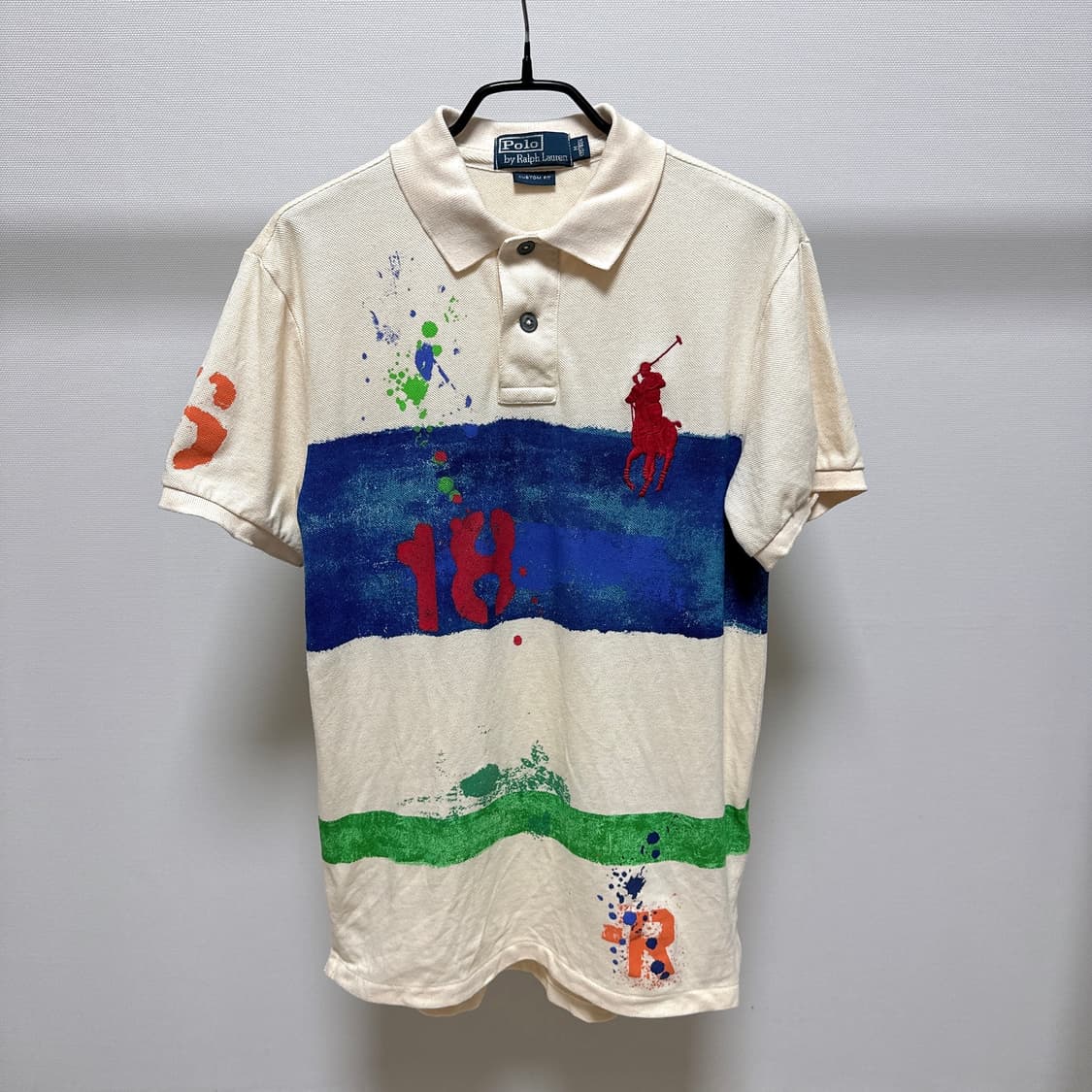 [M] 폴로 랄프로렌 빅포니 페인팅 카라티 피케셔츠 상품이미지1