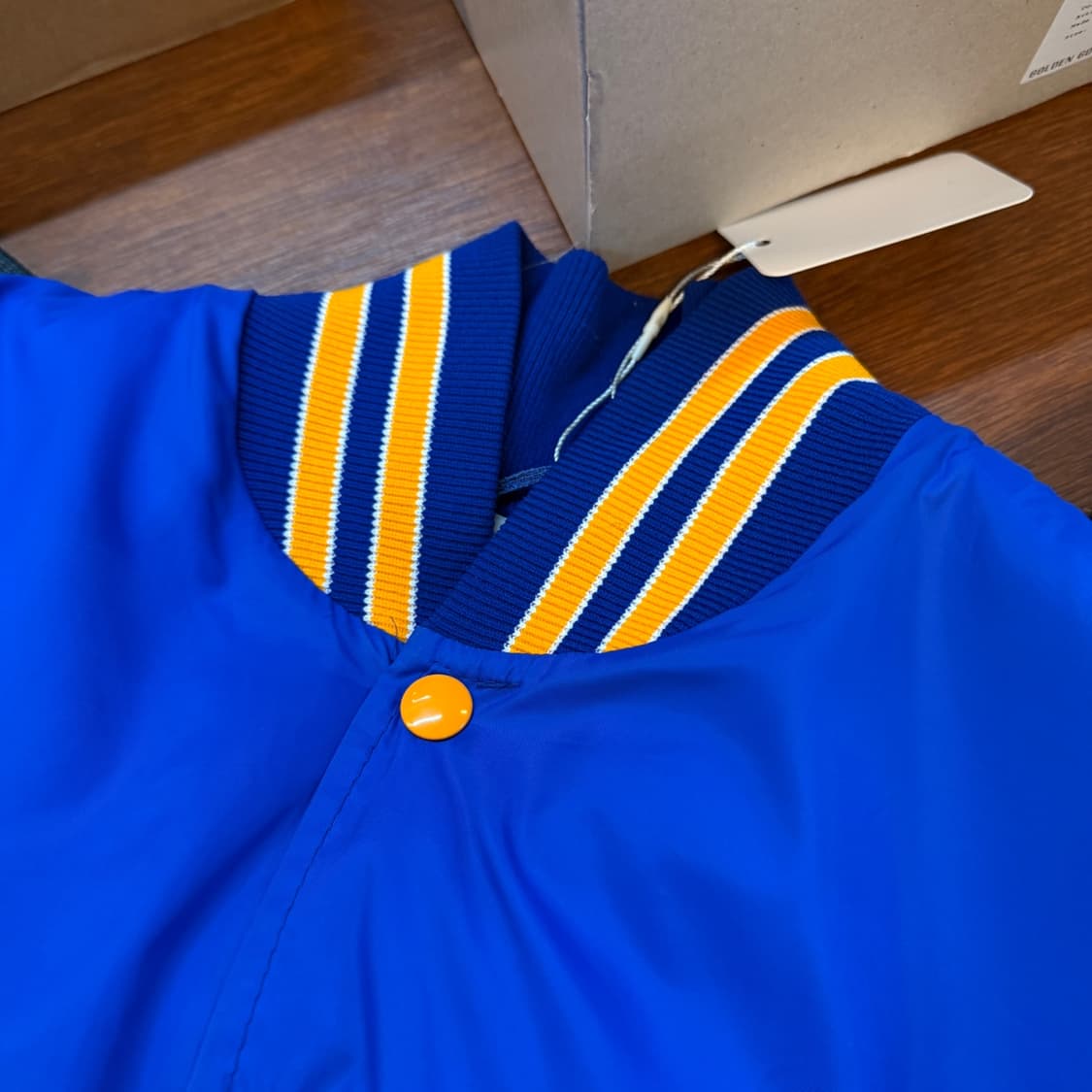 80 90S RENNOC 미국빈티지 라이트 바시티 자켓 상품이미지4