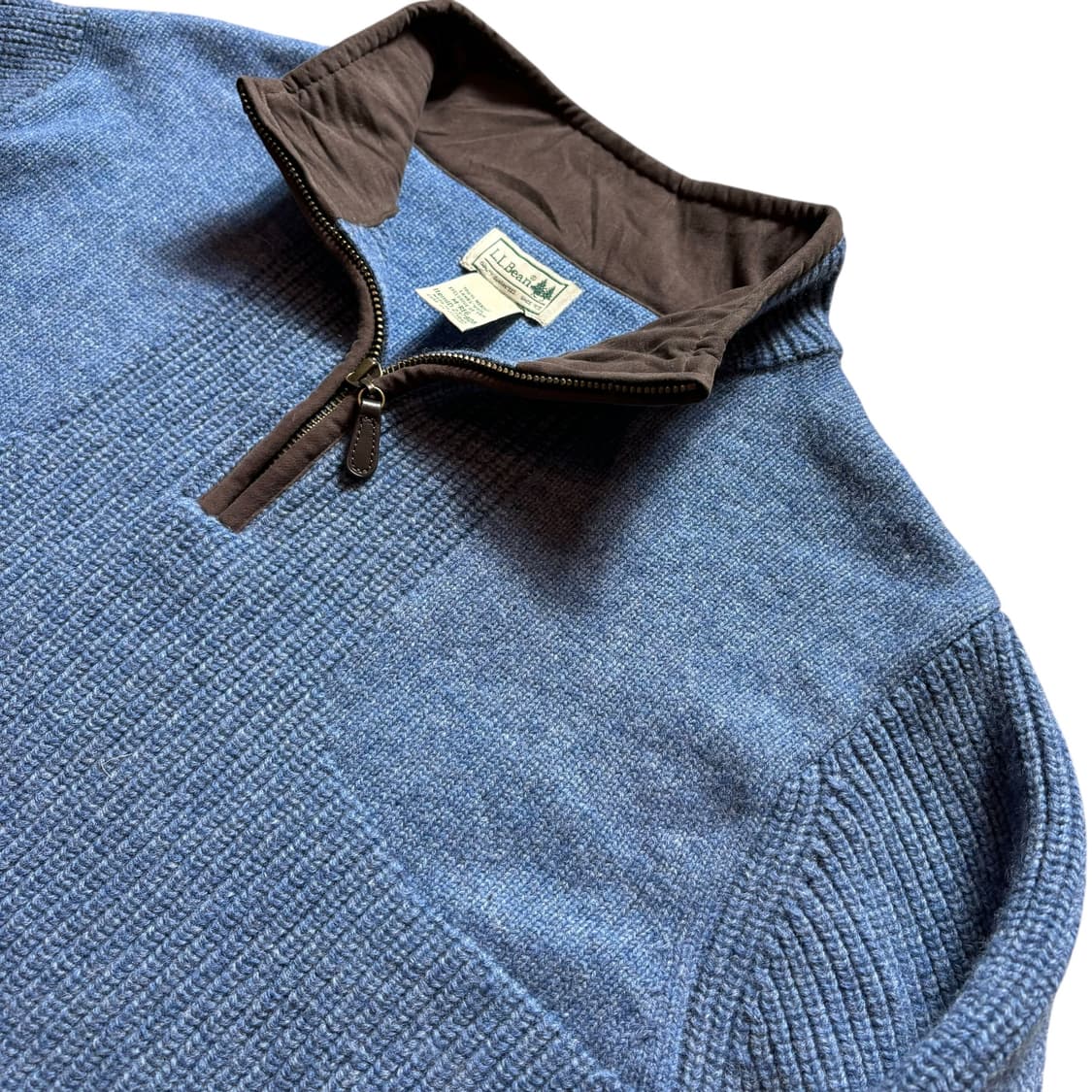 엘엘빈 울 반집업 니트 상품이미지4