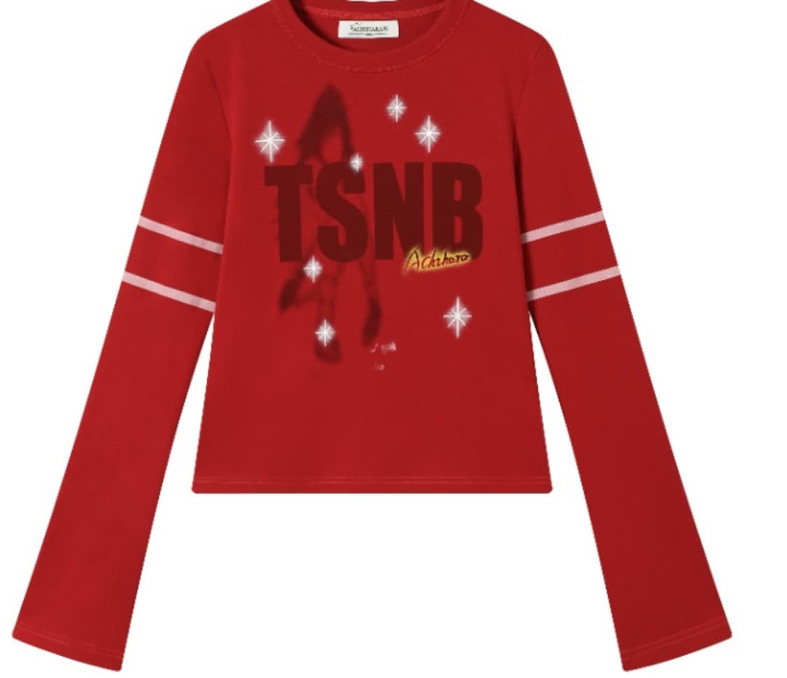 아키하라 레드 롱슬리브  상품이미지2