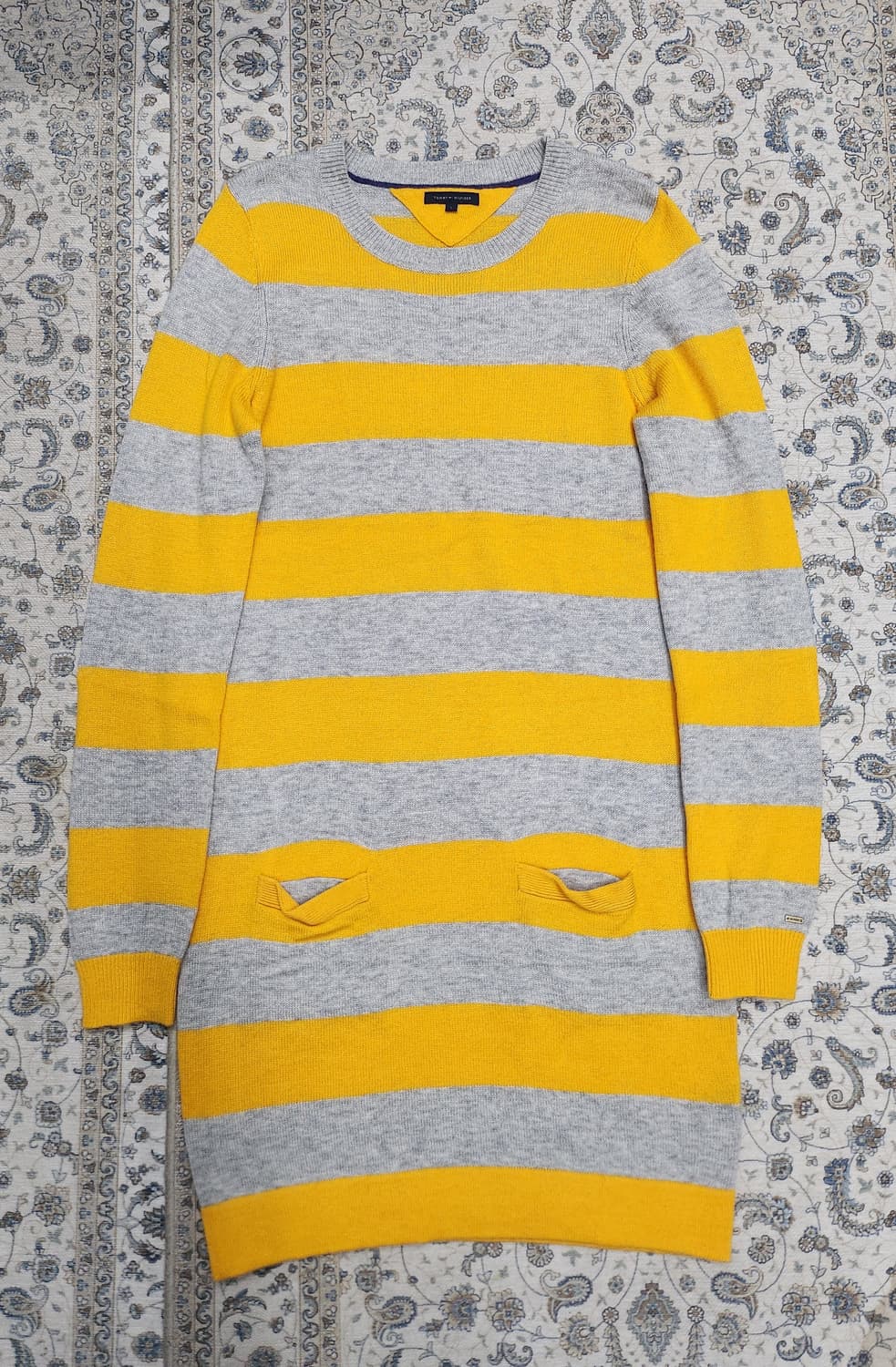 타미힐피거 스트라이프 니트 원피스 L (44반-55) 상품이미지1