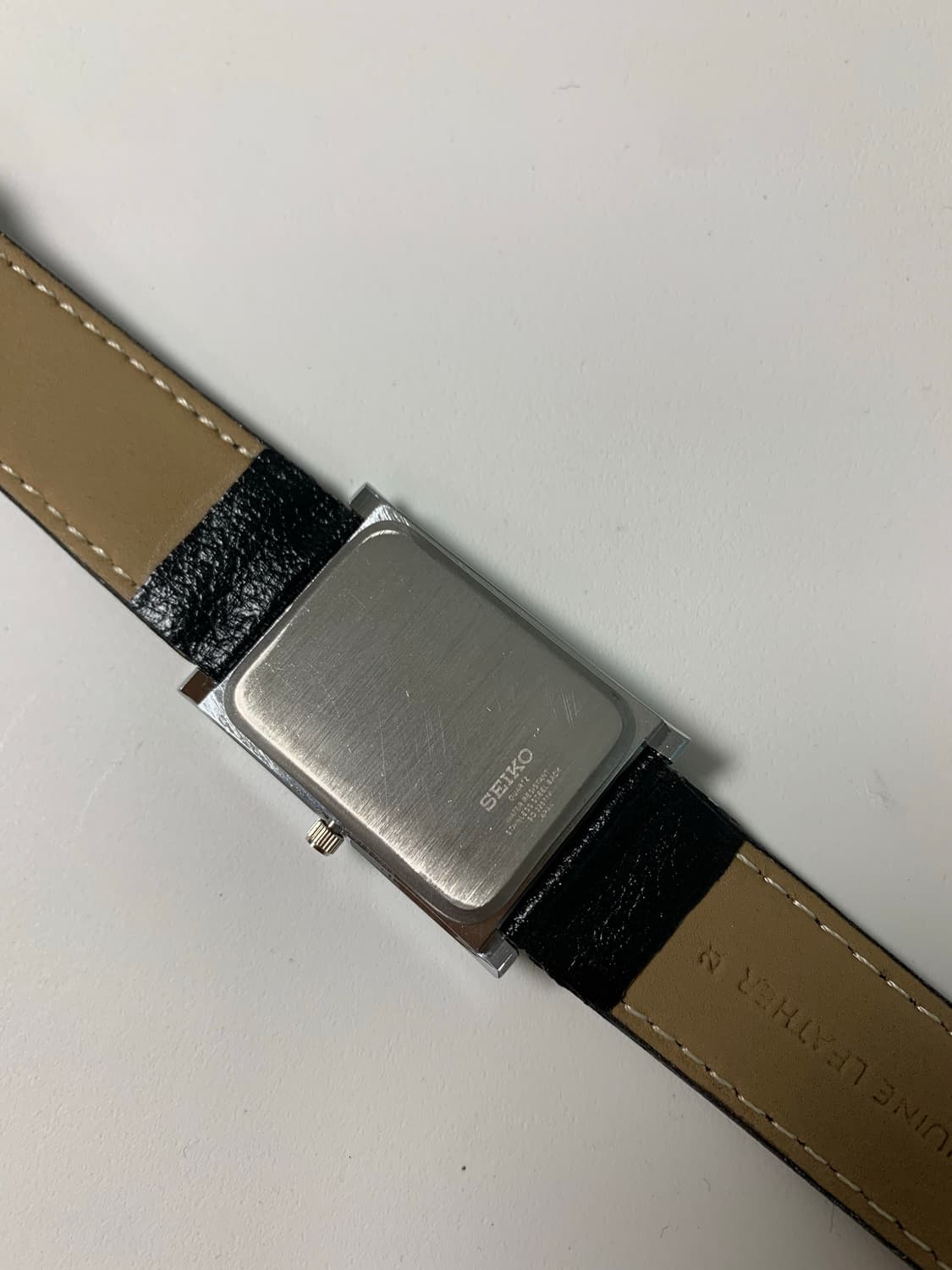세이코 Seiko 쿼츠 탱크 로마 인덱스 상품이미지4
