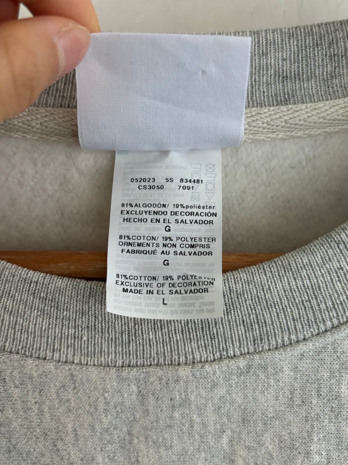 Champion 챔피온 리버스위브 스웻셔츠 상품이미지4