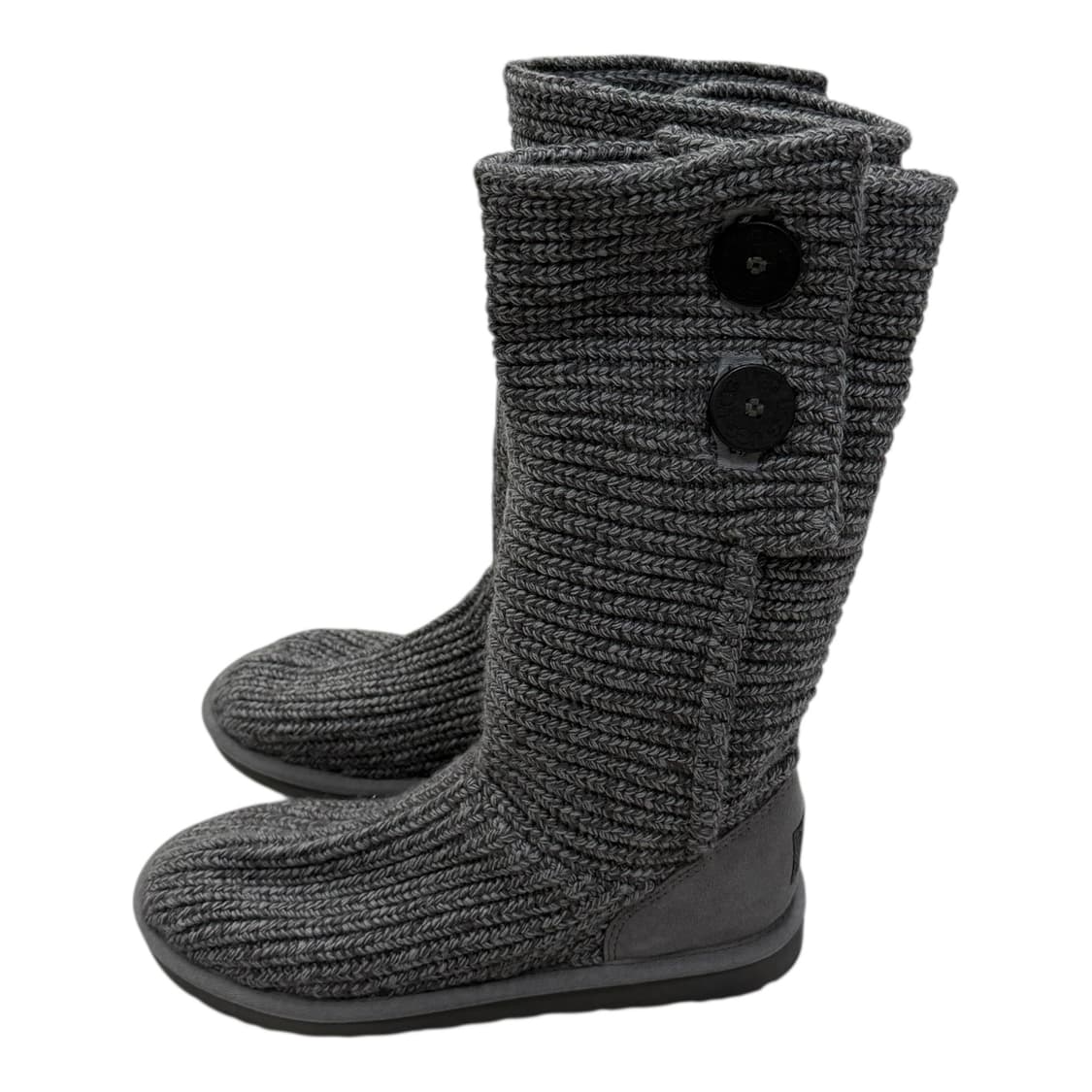 UGG 어그 클래식 카디 니트 롱부츠 그레이 225 상품이미지1