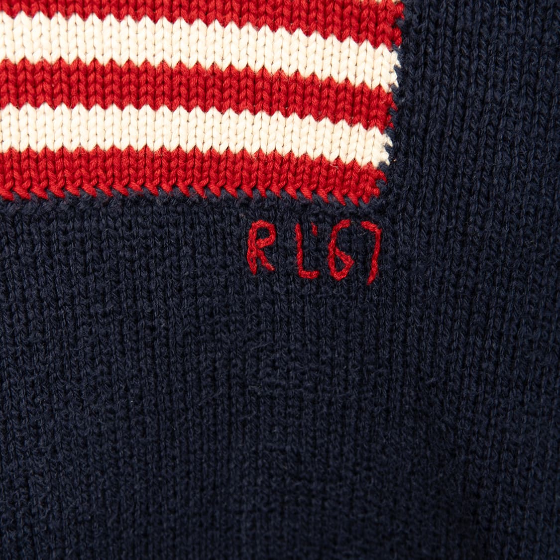 [M] 폴로 랄프로렌 성조기 코튼 니트  상품이미지5