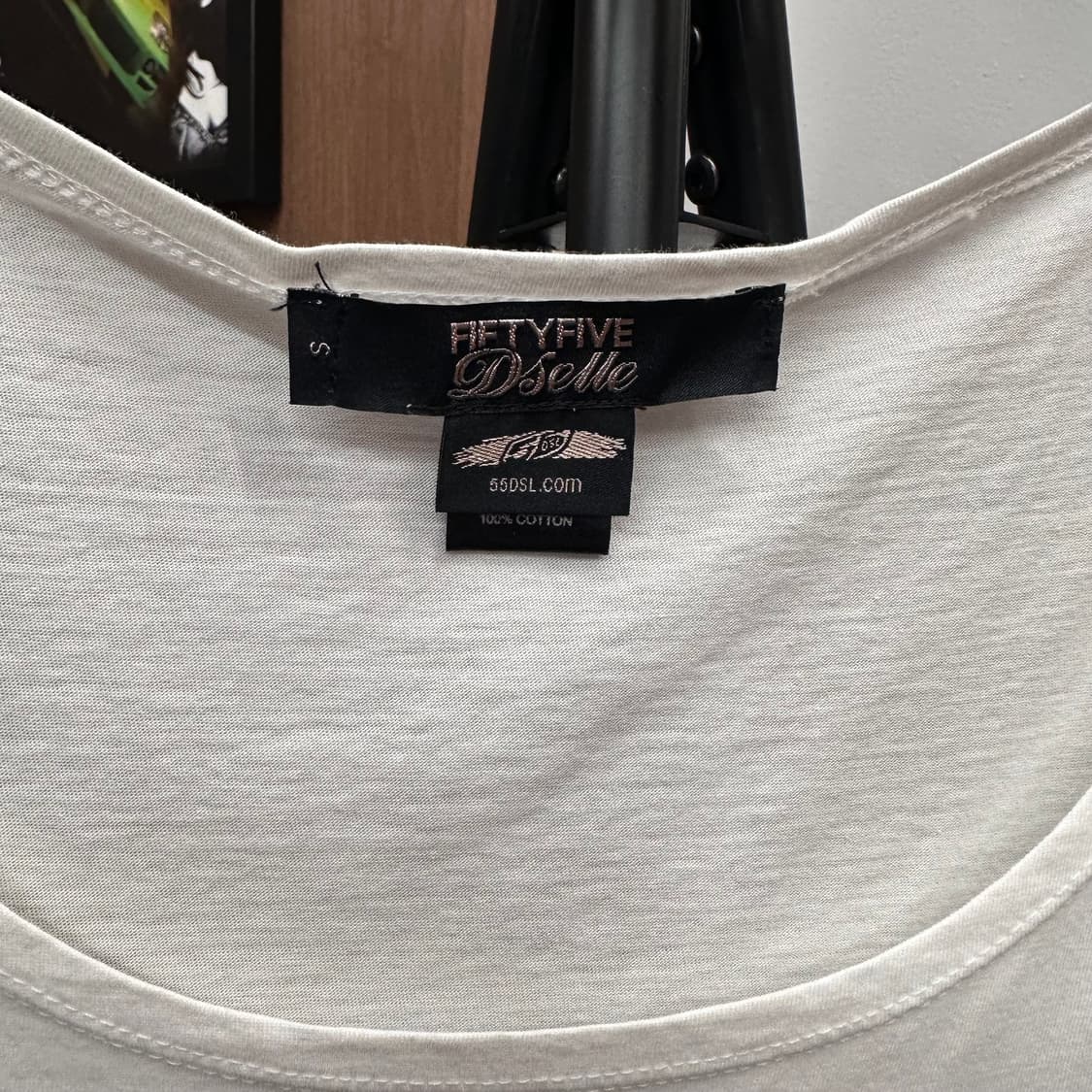 DIESEL 55, White Print Sleeveless Top  상품이미지6