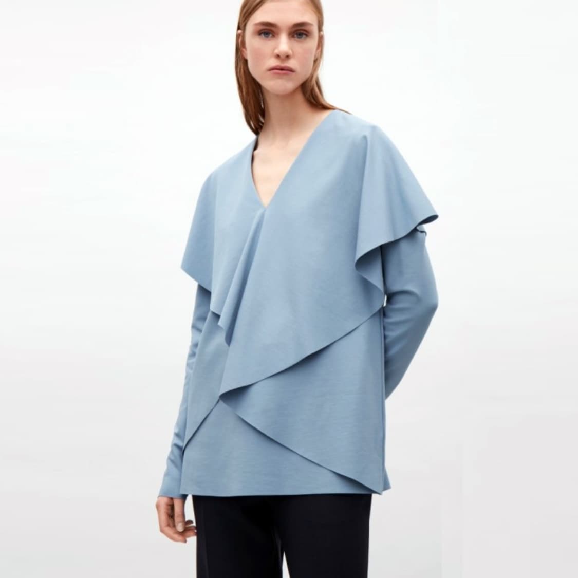 COS 폴디드 저지탑 44-55 새상품 상품이미지1