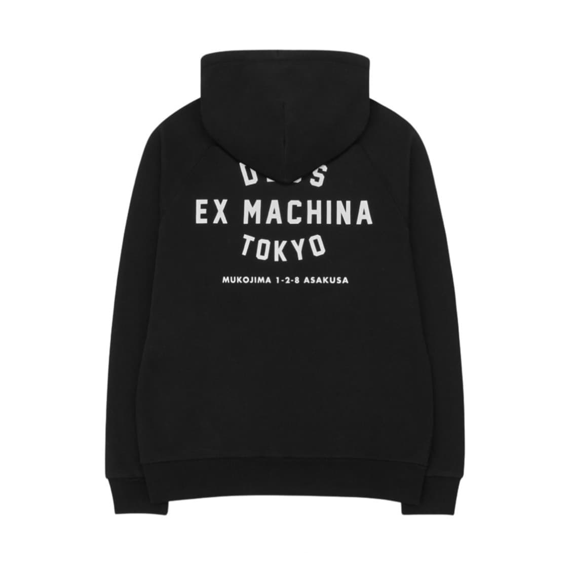 데우스 엑스 마키나 도쿄 아사쿠사 어드레스 후드 블랙 상품이미지1