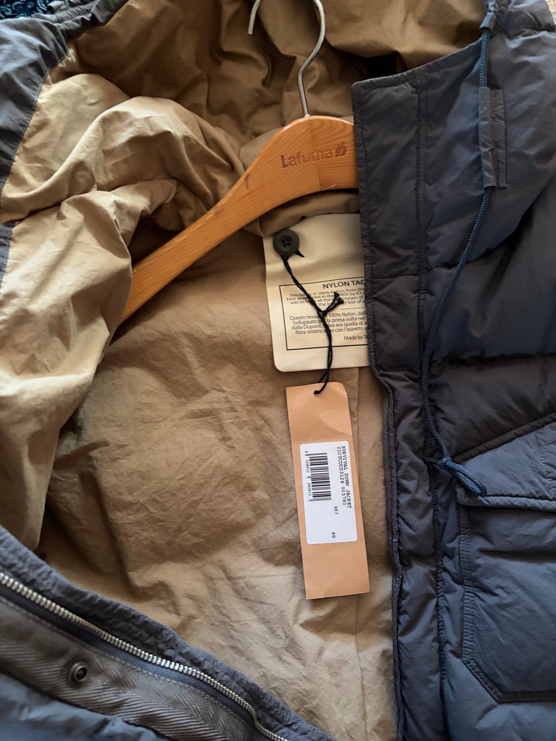 Ten C 텐씨 서바이벌 다운 패딩 차콜 상품이미지3