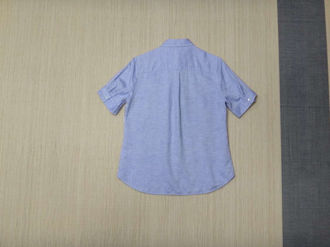 (90size) 헤지스 레이디스 린넨혼방 반팔 여름 셔츠 상품이미지2